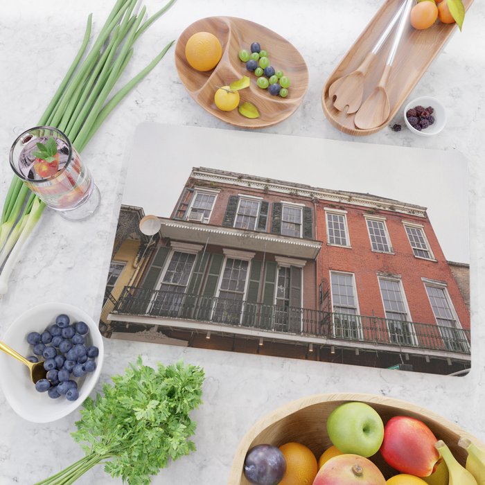 New Orleans French Quarter x Bourbon Street New Orleans Photography Cutting Board Gallery Image 2