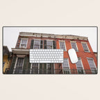 New Orleans French Quarter x Bourbon Street New Orleans Photography Desk Mat Gallery Image 1