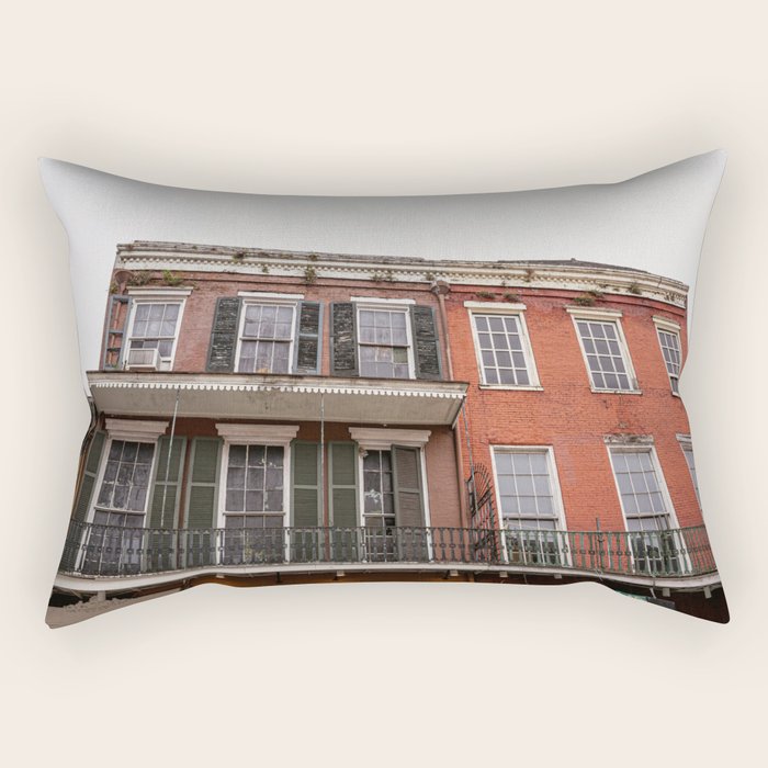 New Orleans French Quarter x Bourbon Street New Orleans Photography Rectangular Pillow Gallery Image 2