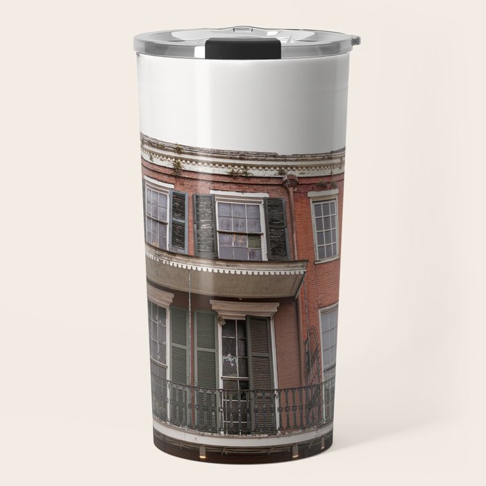 New Orleans French Quarter x Bourbon Street New Orleans Photography Travel Mug Gallery Image 1