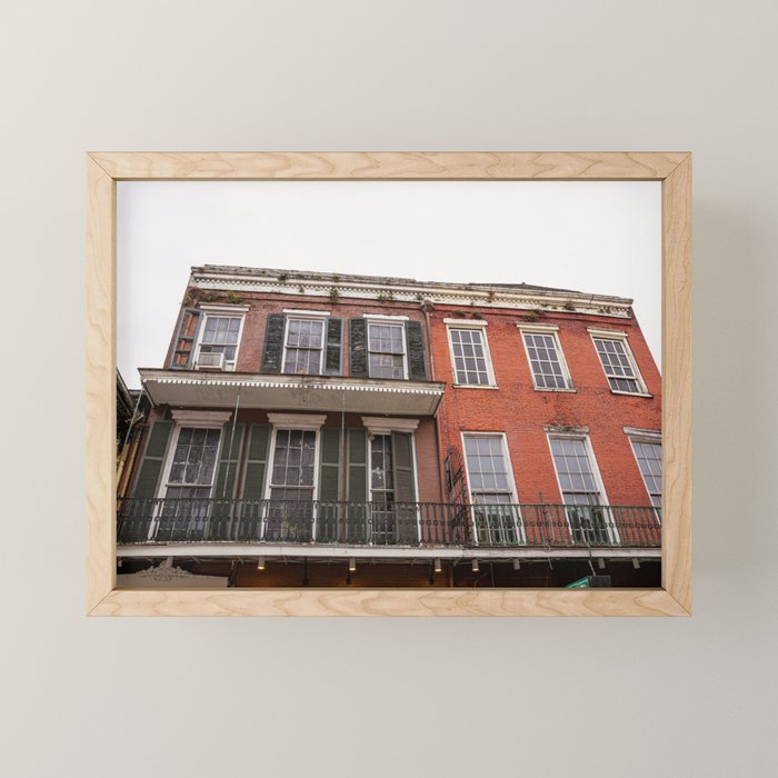 New Orleans French Quarter x Bourbon Street New Orleans Photography Mini Art Print Gallery Image 1