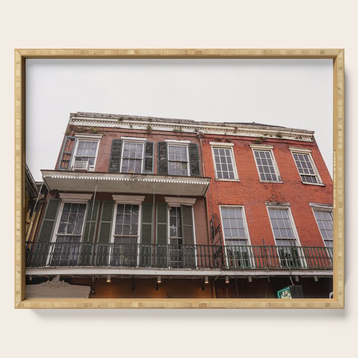 New Orleans French Quarter x Bourbon Street New Orleans Photography Serving Tray Gallery Image 1