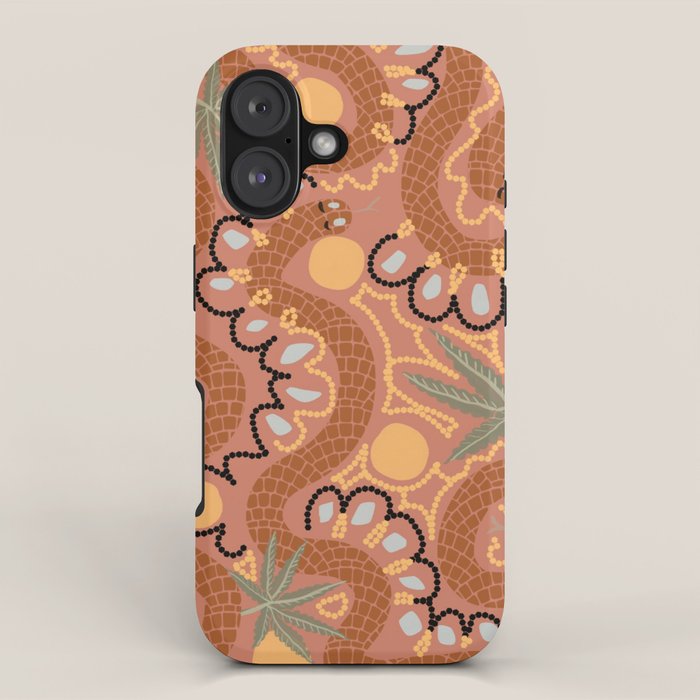 Snakes and Dope Flowers iPhone Case