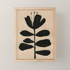 Bloom in Black Mini Art Print Gallery Image 1