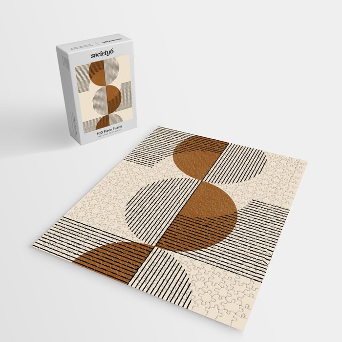 Abstraction_SUNSHINE_BALANCE_YINYANG_LINE_POP_ART_0630A Jigsaw Puzzle Gallery Image 2