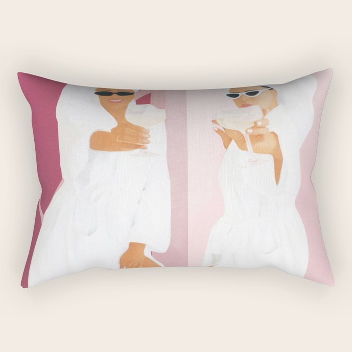 Cheers Rectangular Pillow Gallery Image 1