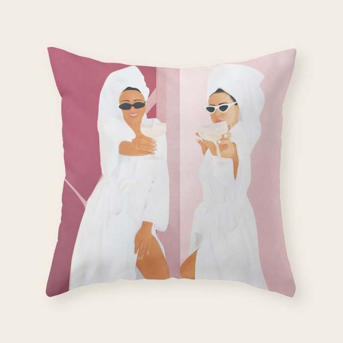 Cheers Throw Pillow Gallery Image 1