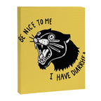 Panther Poop Canvas Print Gallery Image 6