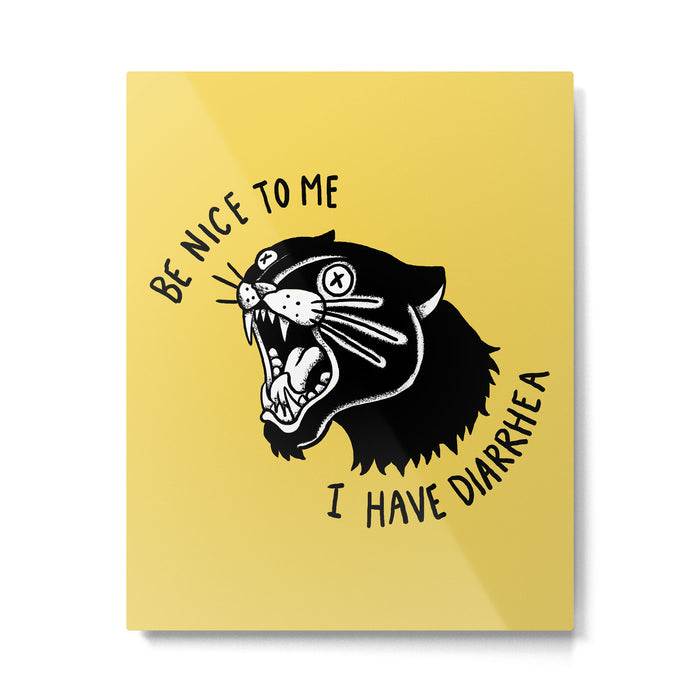 Panther Poop Metal Print Gallery Image 1