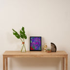 Electric Garden Framed Canvas Print Gallery Image 4
