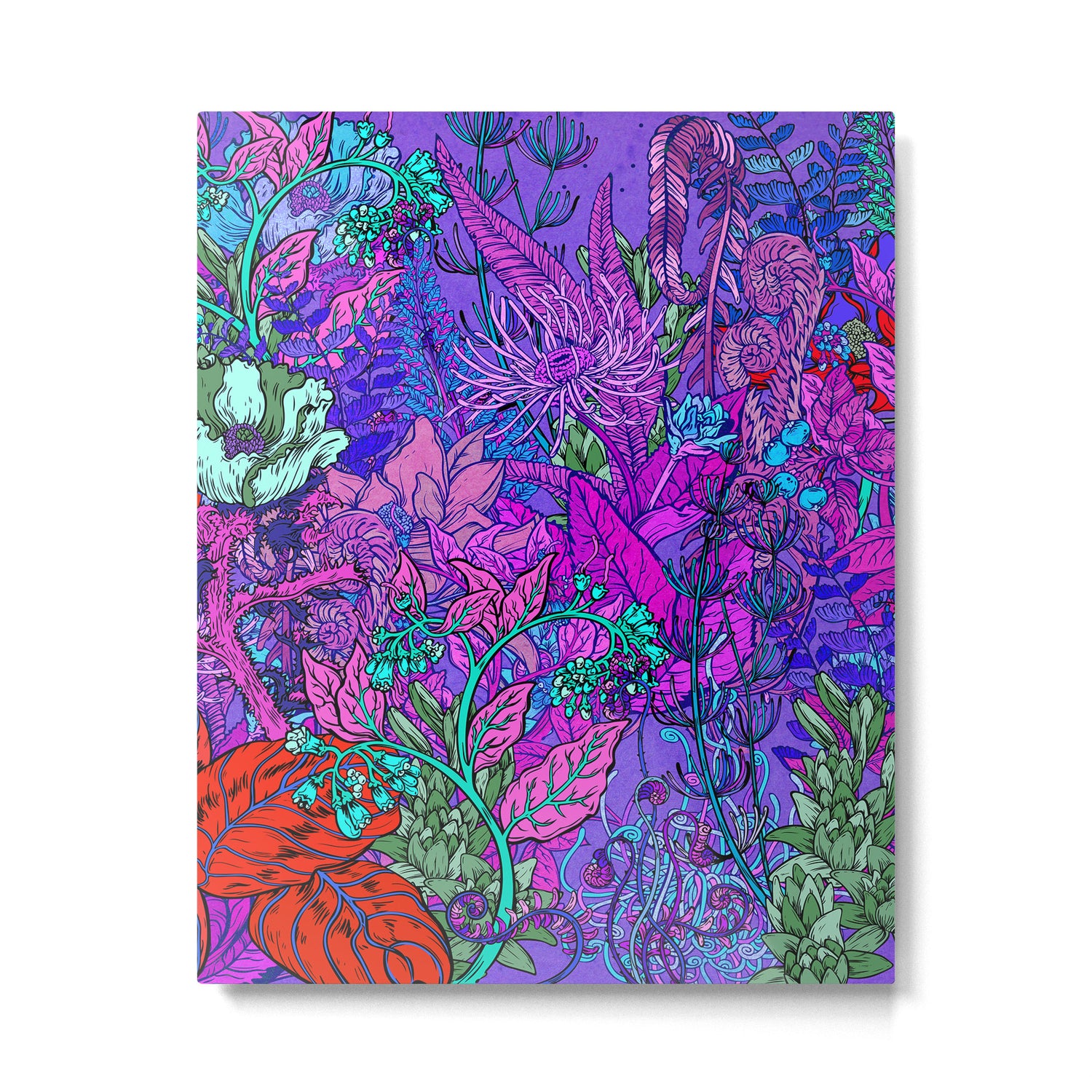 Electric Garden Metal Print Gallery Image 6