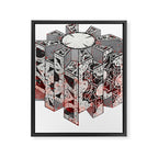 Hellraiser Puzzlebox D Framed Canvas Print Gallery Image 8