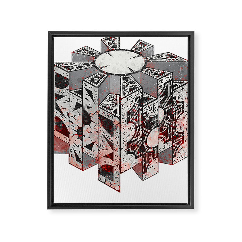 Hellraiser Puzzlebox D Framed Canvas Print Gallery Image 8