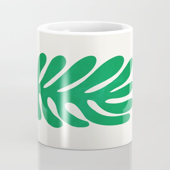 Shamrock: Matisse Color Paper Cutouts 02 Coffee Mug Gallery Image 4