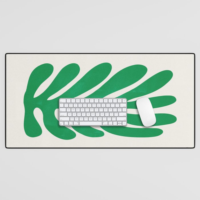 Shamrock: Matisse Color Paper Cutouts 02 Desk Mat Gallery Image 1