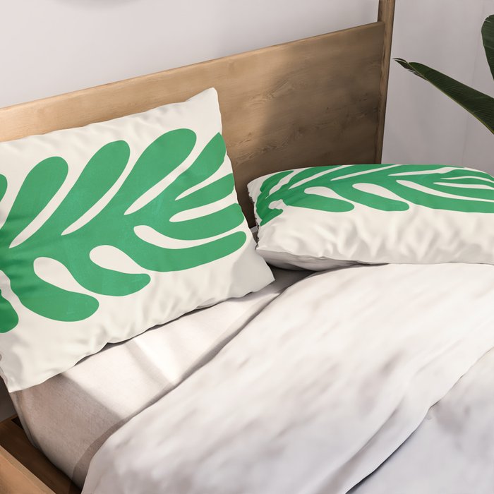 Shamrock: Matisse Color Paper Cutouts 02 Pillow Sham Gallery Image 2