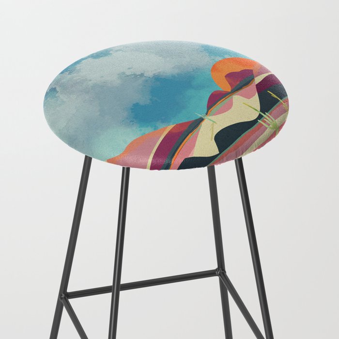 Pink Desert Glow Stool Gallery Image 2