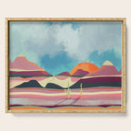 Pink Desert Glow Serving Tray Gallery Image 1