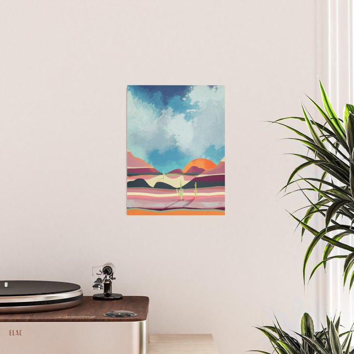 Pink Desert Glow Poster Gallery Image 2