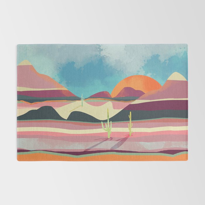 Pink Desert Glow Rug Gallery Image 2