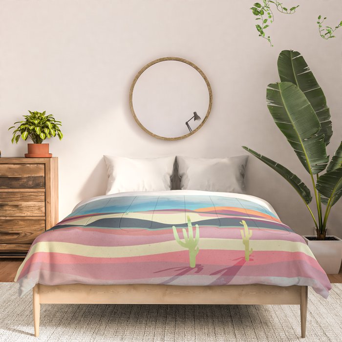 Pink Desert Glow Comforter Gallery Image 3