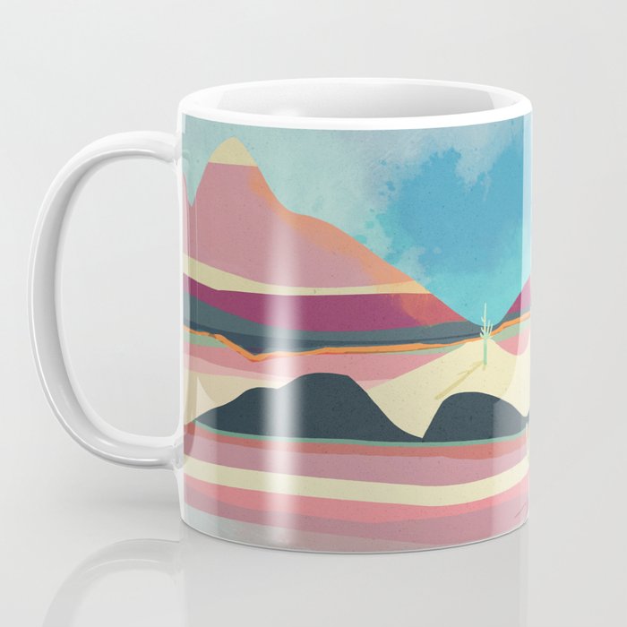 Pink Desert Glow Coffee Mug Gallery Image 3