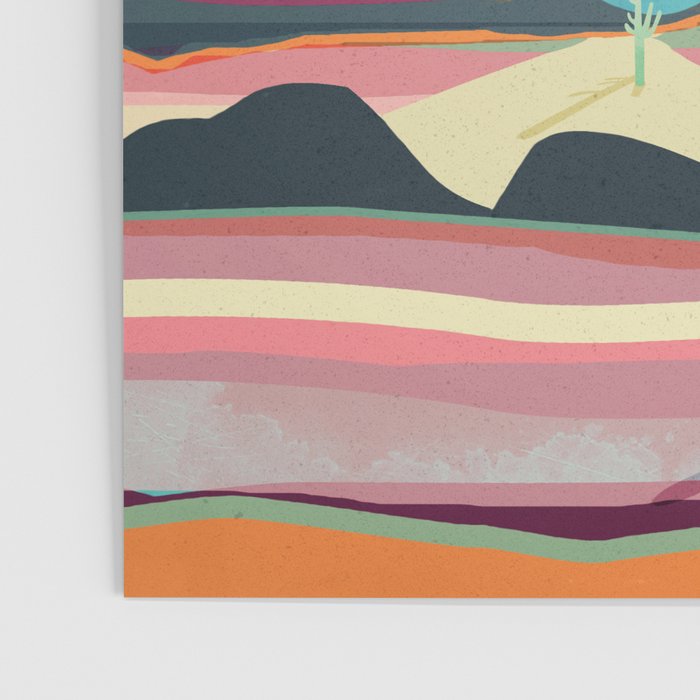 Pink Desert Glow Poster Gallery Image 3