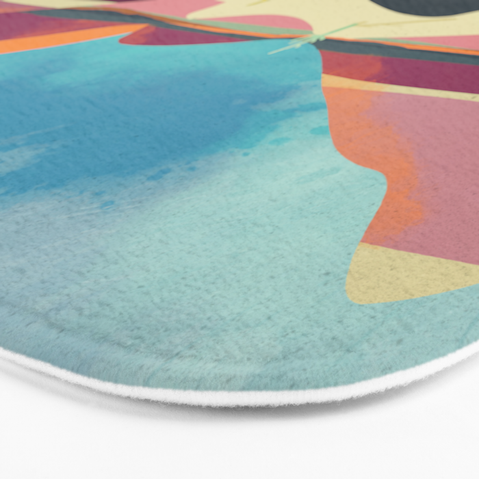 Pink Desert Glow Bath Mat Gallery Image 3