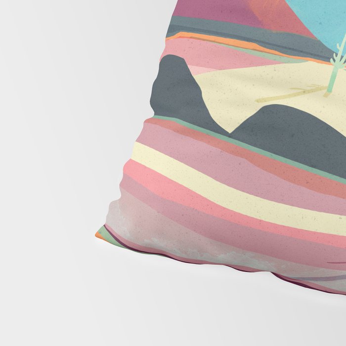 Pink Desert Glow Pillow Sham Gallery Image 4