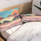Pink Desert Glow Pillow Sham Gallery Image 2