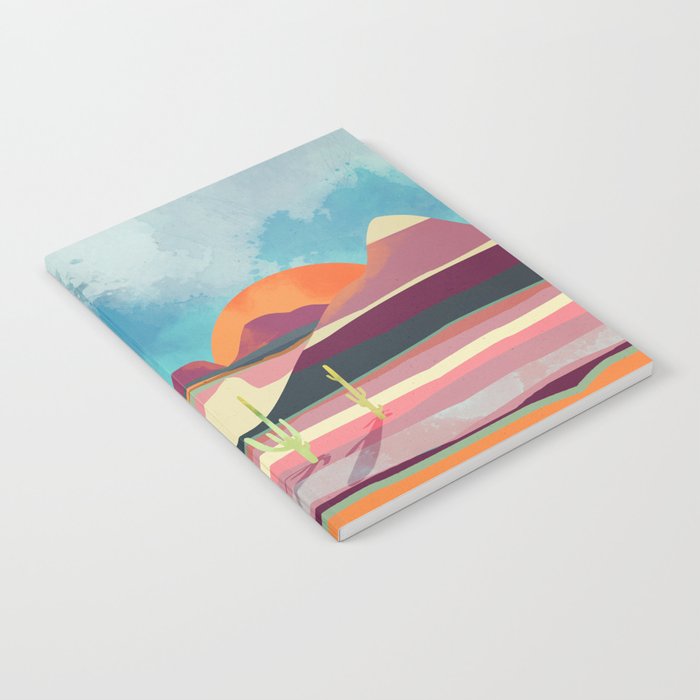 Pink Desert Glow Notebook Gallery Image 1