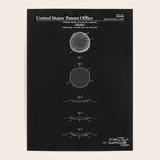 Golf Ball Patent - Black Poster Gallery Image 4
