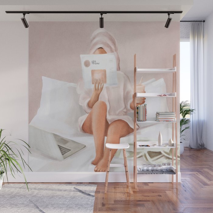 Weekend Morning II Wall Mural Gallery Image 1