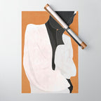 Minimal Art Girl 9a Wrapping Paper Gallery Image 1