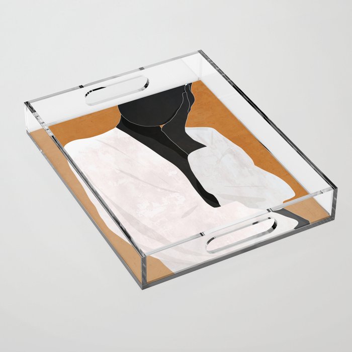 Minimal Art Girl 9a Acrylic Tray Gallery Image 1
