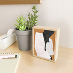 Minimal Art Girl 9a Mini Art Print Gallery Image 2