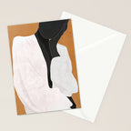 Minimal Art Girl 9a Stationery Card Gallery Image 2