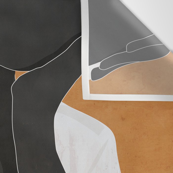 Minimal Art Girl 9a Wall Tapestry Gallery Image 3