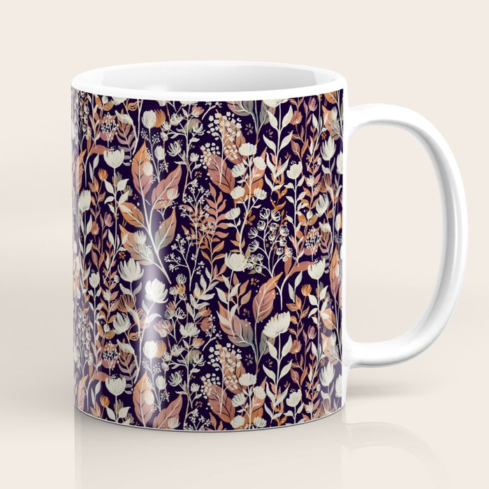 Moody Blooms Ditsy Autumn Coffee Mug Gallery Image 1