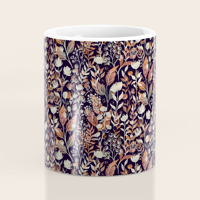 Moody Blooms Ditsy Autumn Coffee Mug Gallery Image 4