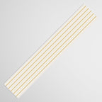 Minimal Arch XXXVI Creme and Orange Modern Geometric Lines Table Runner Gallery Image 3