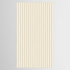 Minimal Arch XXXVI Creme and Orange Modern Geometric Lines Tablecloth Gallery Image 2