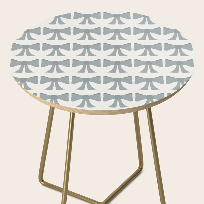 Vintage Bows XII Blue Sage Side Table Gallery Image 2