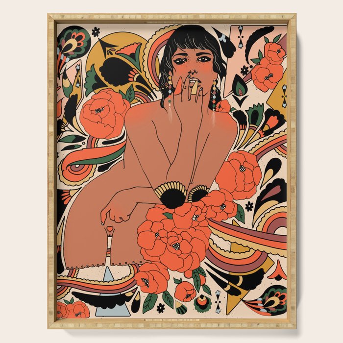 Easy Romance Serving Tray Gallery Image 1