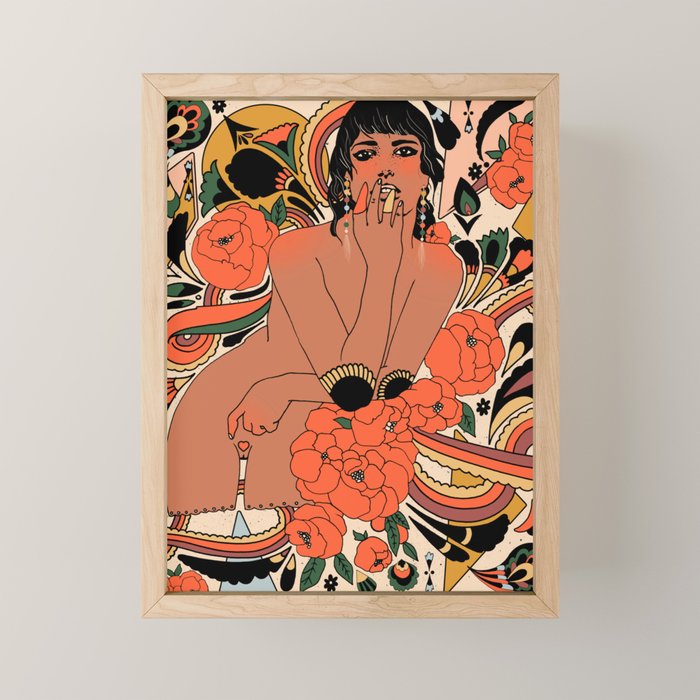 Easy Romance Mini Art Print Gallery Image 1