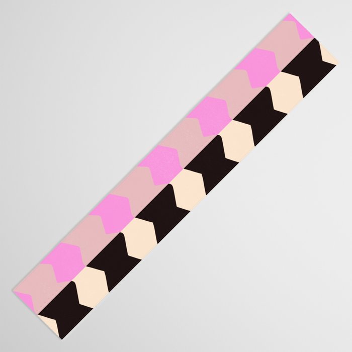 summer RHYTHMS, black & pink Table Runner Gallery Image 3