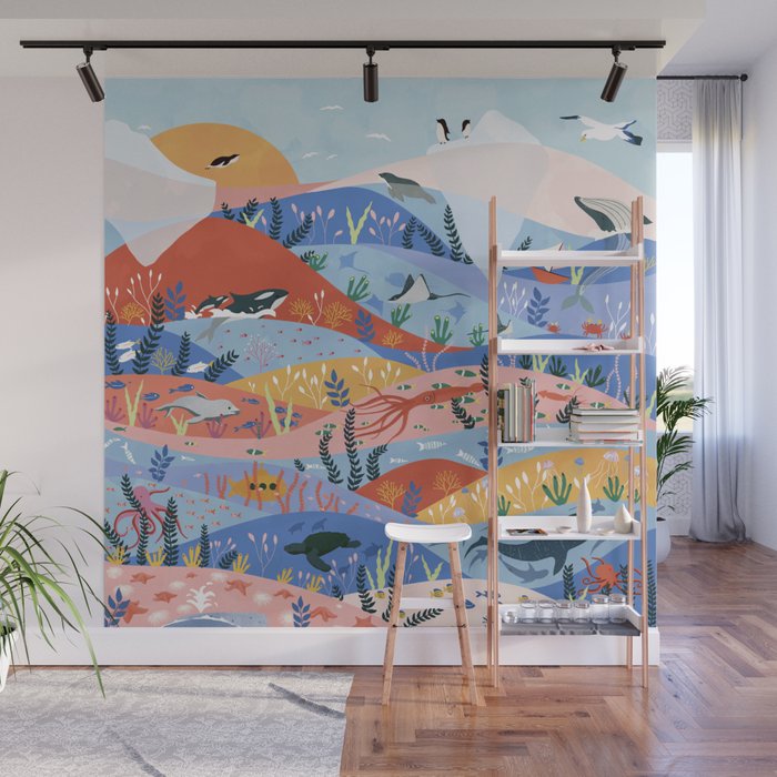 oceans Wall Mural Gallery Image 1