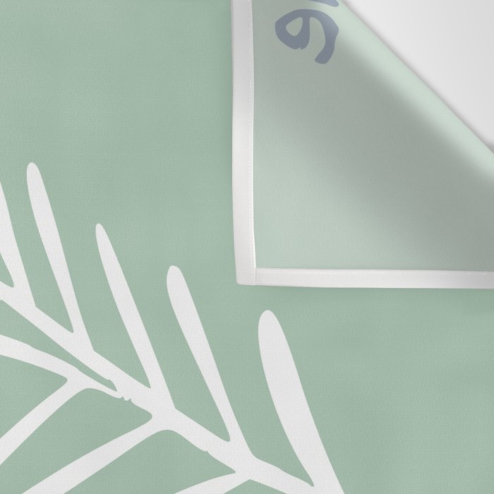 Cheerful twinkle Christmas star mint Wall Tapestry Gallery Image 3