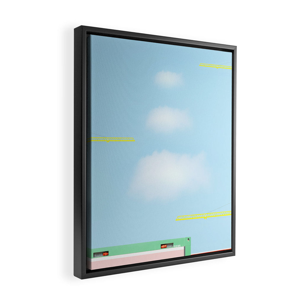 A World Under Construction Framed Canvas Print Gallery Image 2