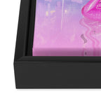 Pink Flamingo Framed Canvas Print Gallery Image 3